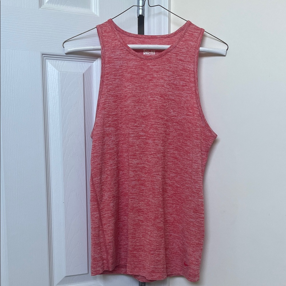Nike Women's Heathered Red Tank Top